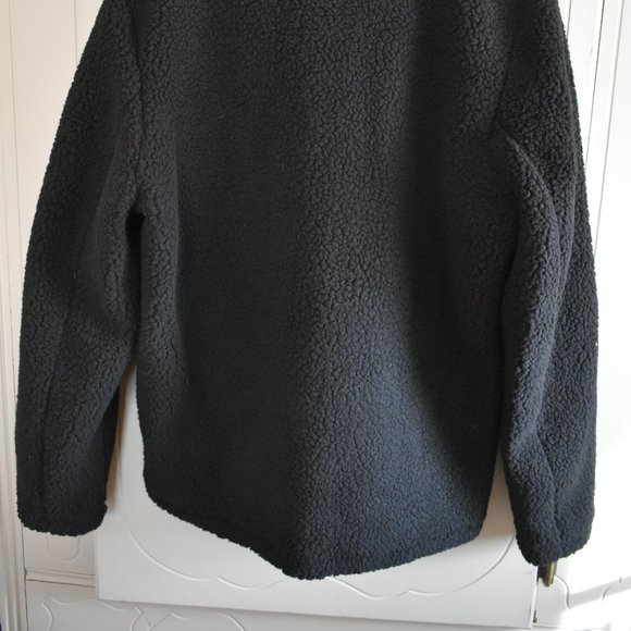 NWT Pendleton River Rock Sherpa Fleece Jacket L Black - Picture 6 of 15